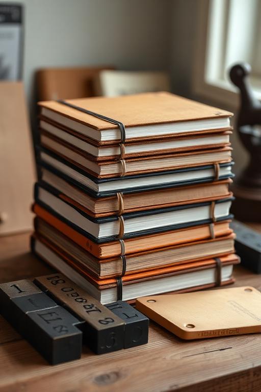Bindery No. 4 — notebooks that lie flat.